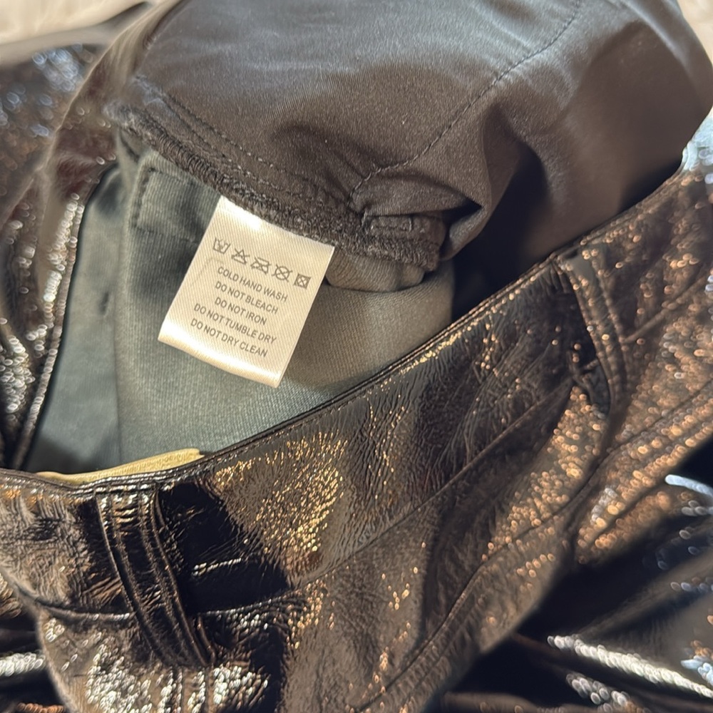 Meshki vegan leather pants size medium - Picture 6 of 7